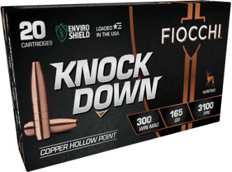 New Knock Down Series Big Game Ammunition from Fiocchi