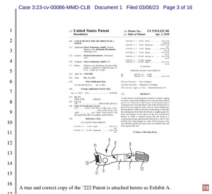 Glock Sues Polymer80 Alleging Patent Infringement