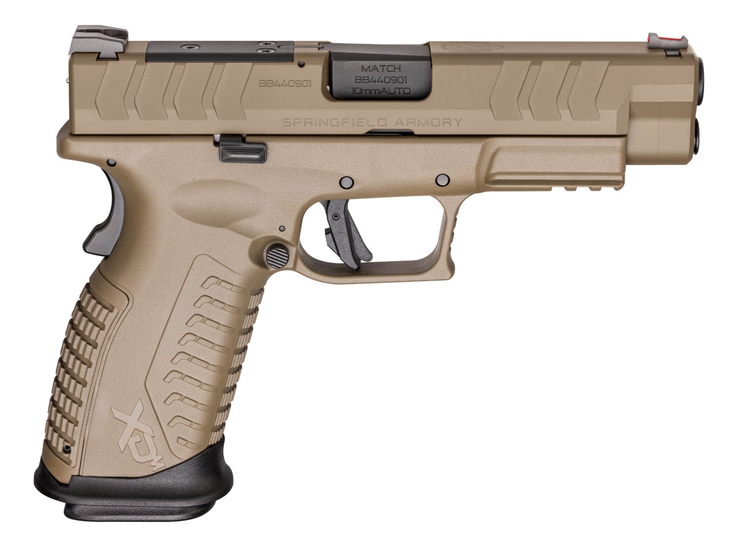 Springfield's New 4.5" Desert FDE XD-M Elite 10mm OSP Handgun