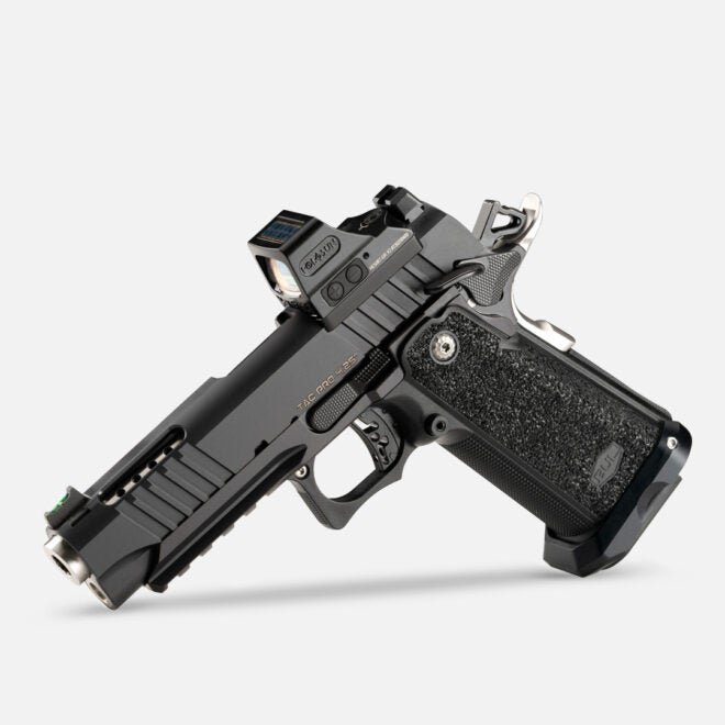 Bul Armory is introducing some new SAS II-series 9mm 1911s: the TAC PRO 4.25" (shown here) and the TAC 4.25" and 5".