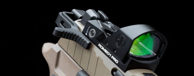 Strike Industries Introduces Ambidextrous P320 Side Charging Handle
