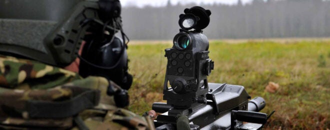 British Army Selects Aimpoint for Heavy Machine Guns