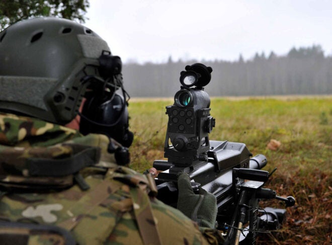 British Army Selects Aimpoint for Heavy Machine Guns