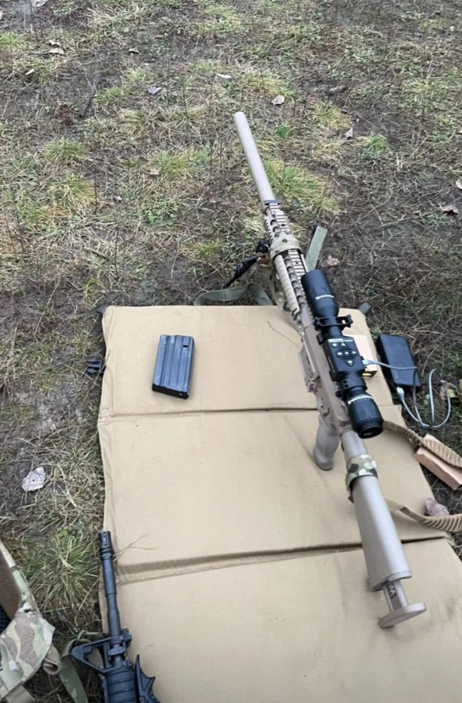 M110 Semi-Automatic Sniper Systems in Ukraine