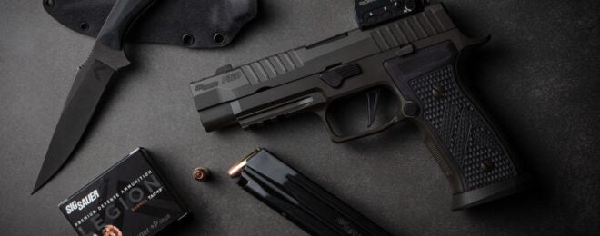 SIG SAUER's newest P320, the AXG Legion model, was announced in January and is now making its way to dealers.