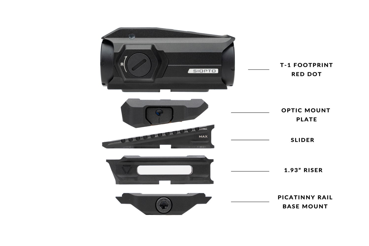 Pick Your Height: Strike Industries Variable Optic Mount for Aimpoint
