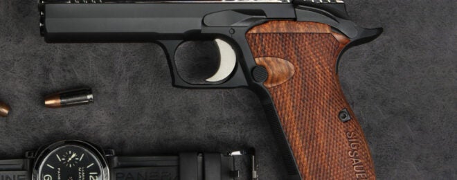 SIG SAUER Introduces their newest P210 model, the P210 Carry Custom Works.