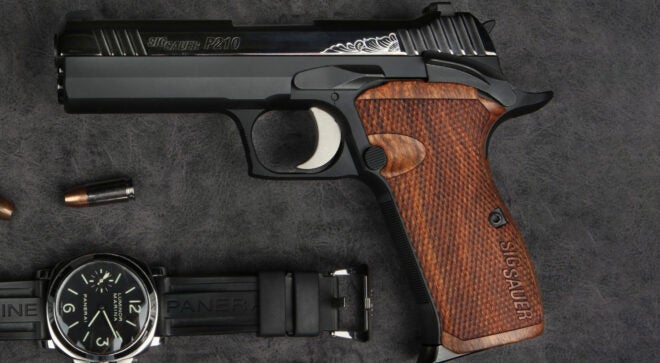 SIG SAUER Introduces their newest P210 model, the P210 Carry Custom Works.