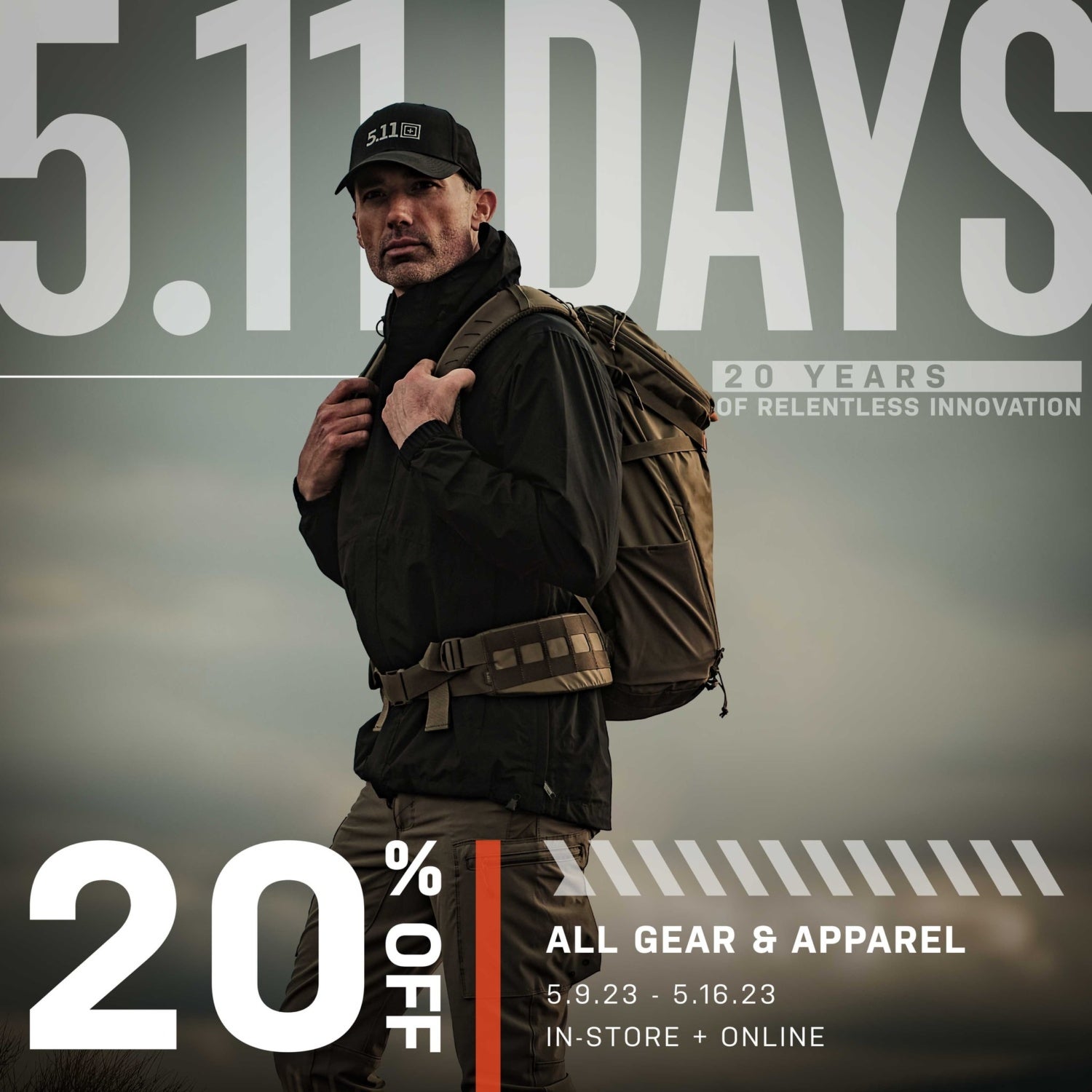 Join the Celebration: 5.11 Tactical's 20th Anniversary and 5.11 Days Event!