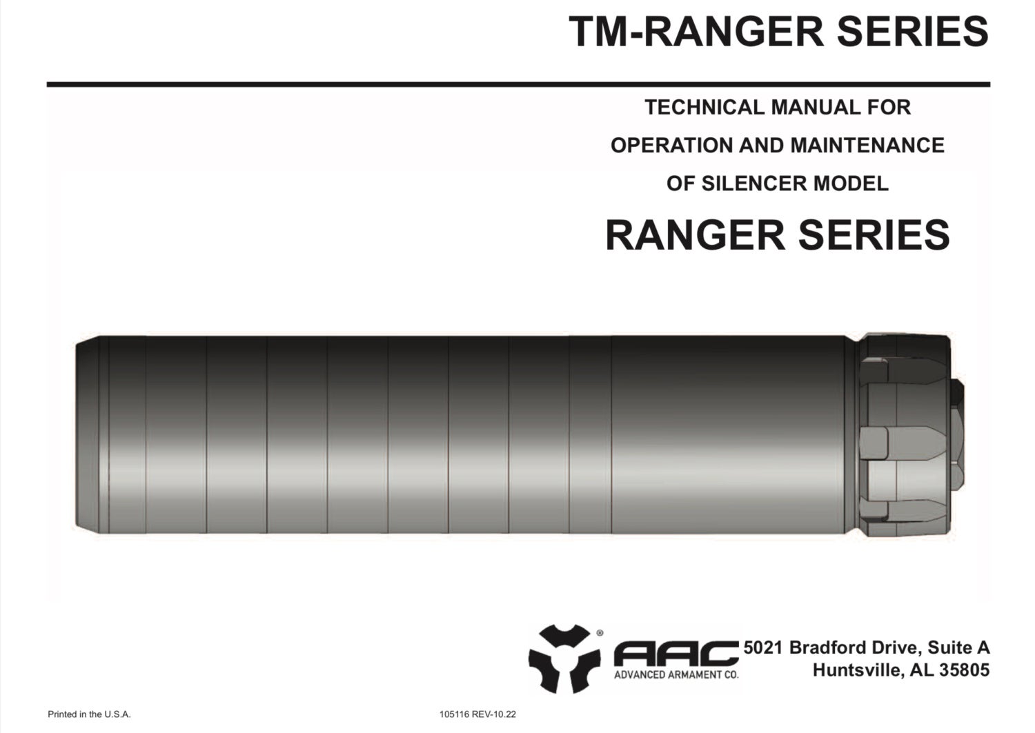 SILENCER SATURDAY #280: AAC Ranger 7 Rifle Suppressor 