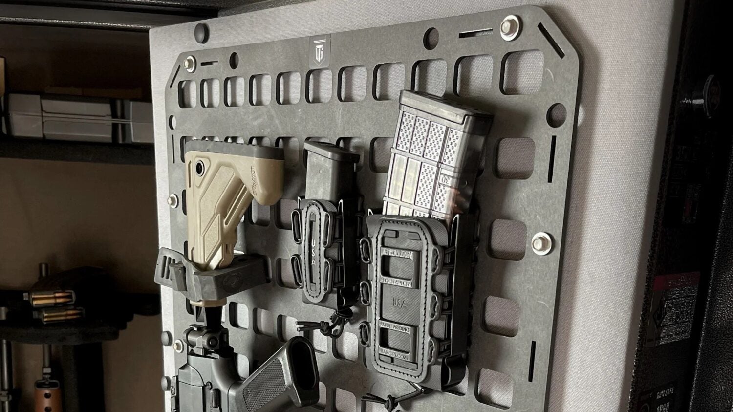 Revamp Your Gun Safe with the Grey Man Tactical Safe Door Organizer