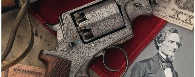 Jefferson Davis Capture Beaumont-Adams Revolver (1)