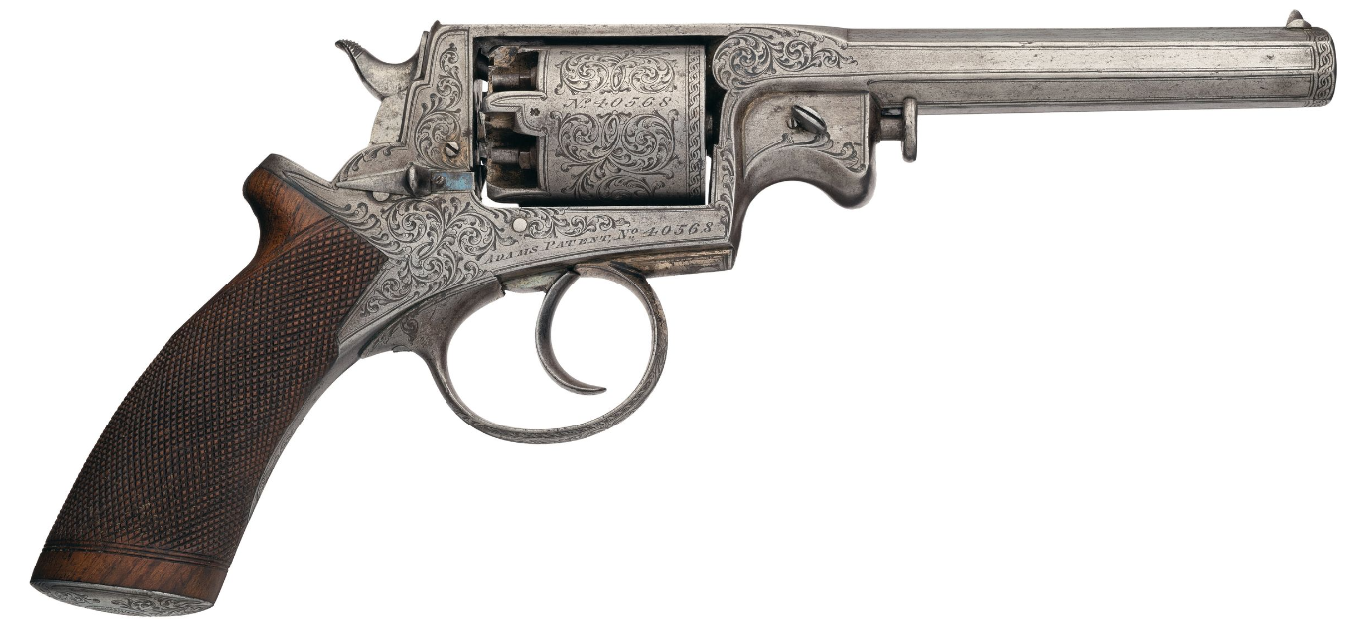 Jefferson Davis Capture Beaumont-Adams Revolver (3)