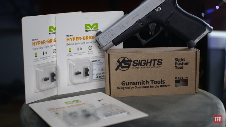 Pushing for Perfection: XS Sights DIY Sight Pusher Kit & Meprolight Hyper-Bright Sights - Glock 48