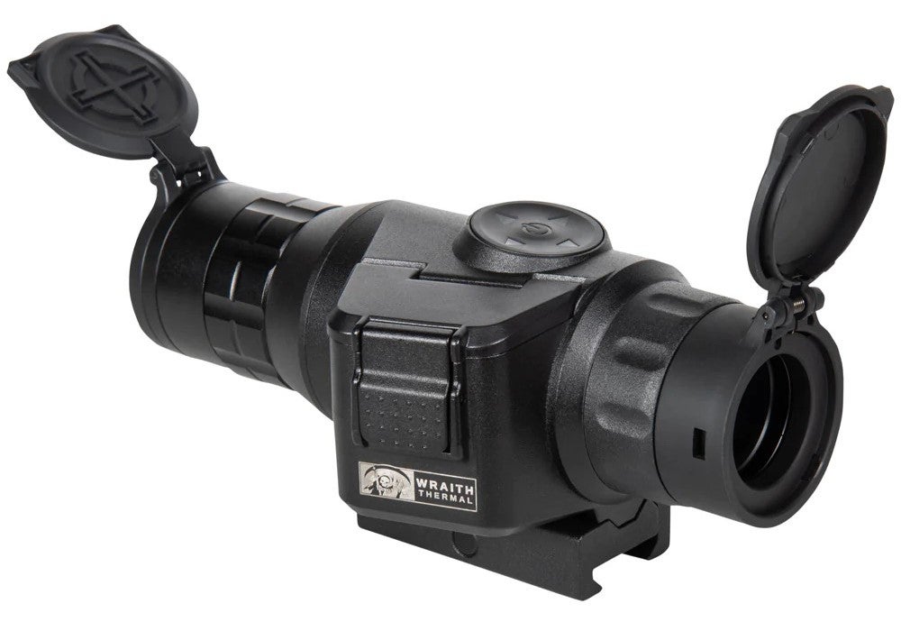 The Wraith Mini Thermal incorporates 2x optical magnification and 1x-8x digital zoom.