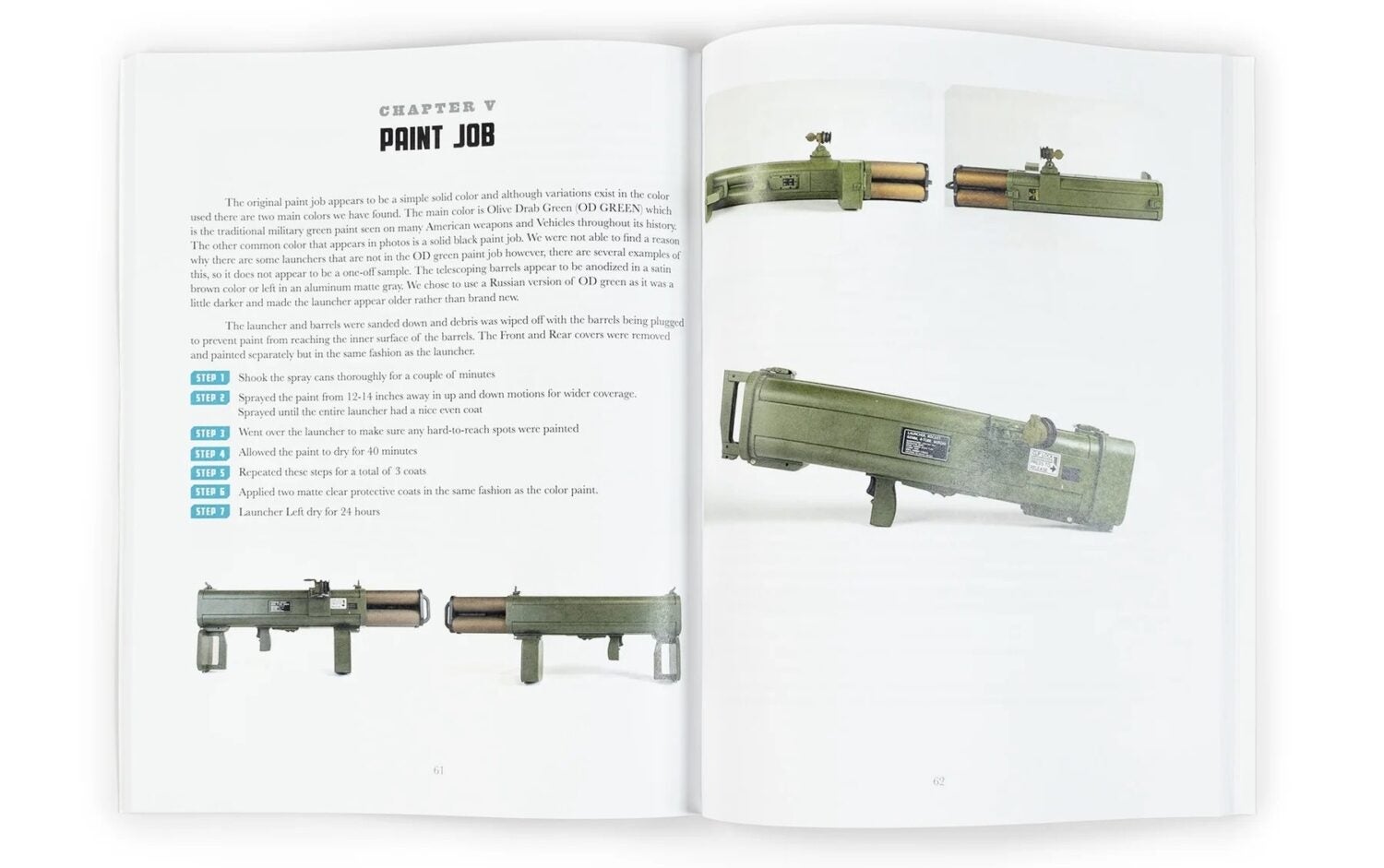 Wild Arms Introduces: Flame Assault Shoulder Weapon M202A1 FLASH Book