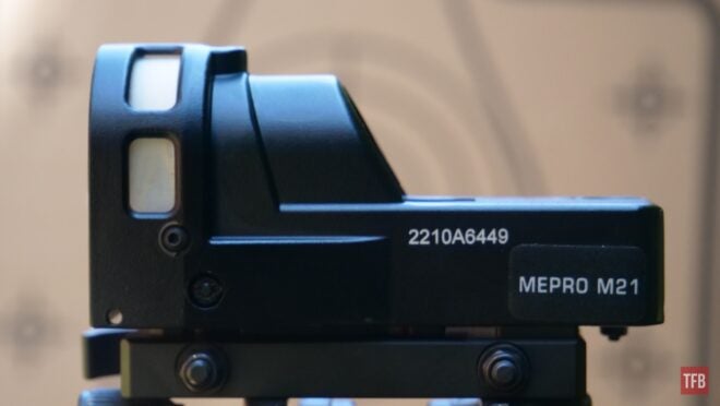 Israel's Meprolight Mepro M21 Dual Illumination Reflex Sight