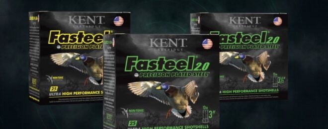 New Fasteel+ 2.0 Ultra-High-Performance Shotshells from Kent Cartridge