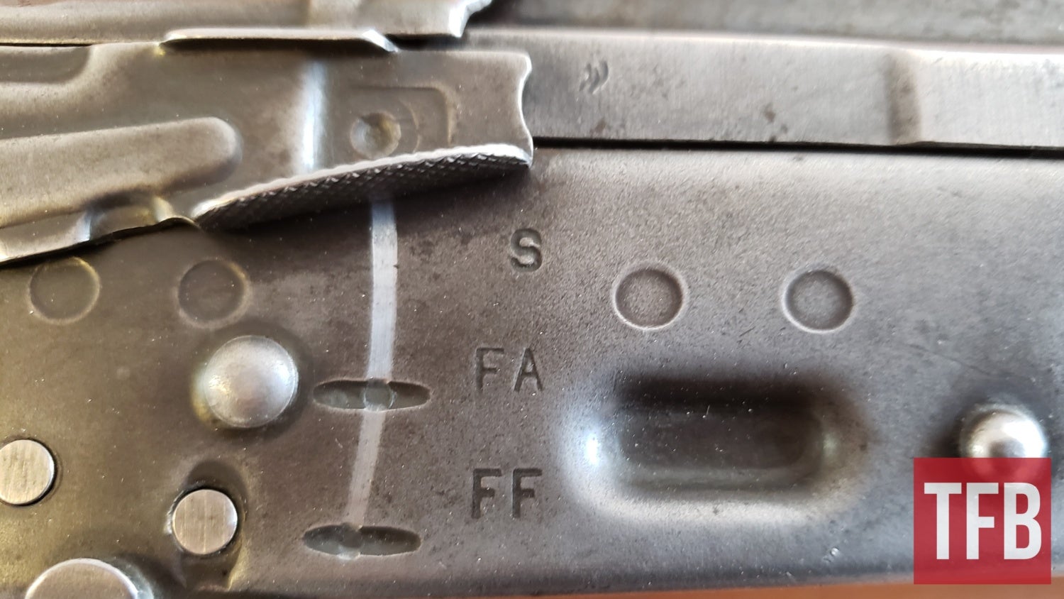 Markings on the domestic version of a Romanian AK