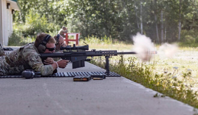 POTD: Barrett M107A1 at Army National Guard Best Warrior Competition