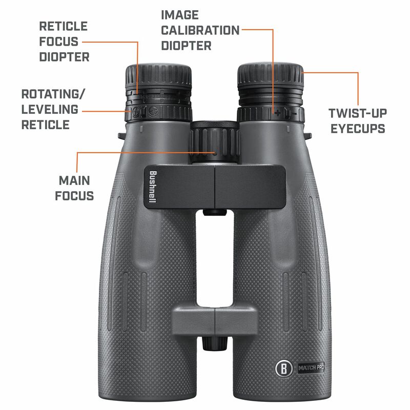 Bushnell Introduces Match Pro ED Binoculars With MRAD Reticle