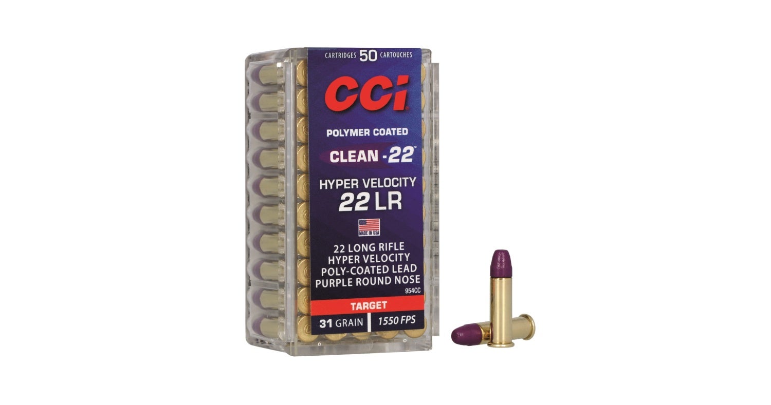 Now Available to Plink With! New CCI Clean-22 HV (Hyper Velocity) .22 LR
