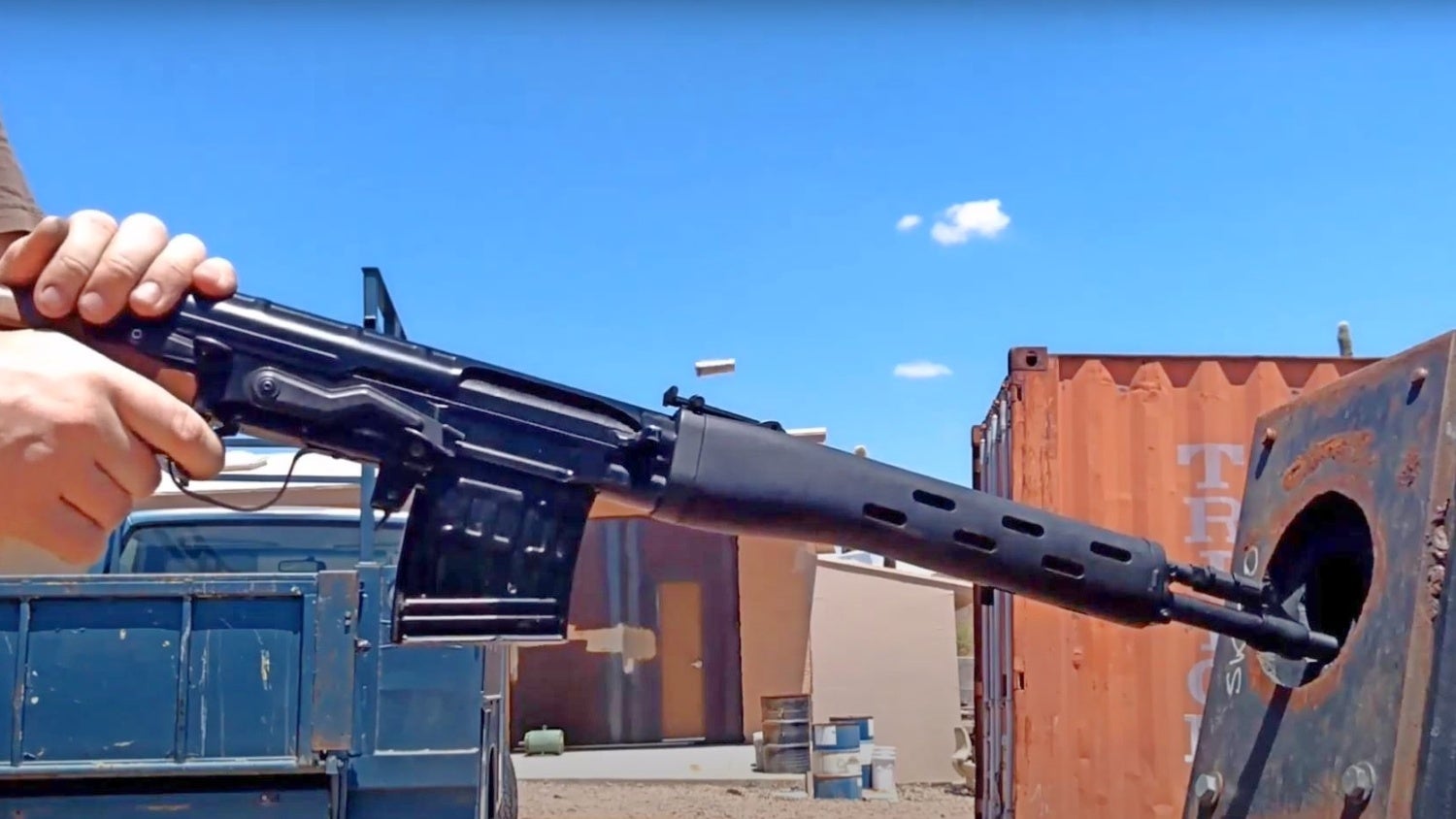 The Rimfire Report: TFB Reader Builds a 22LR Dragunov Sniper Rifle