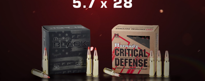 Hornady Enters 5.7x28 Market With Two New Loads