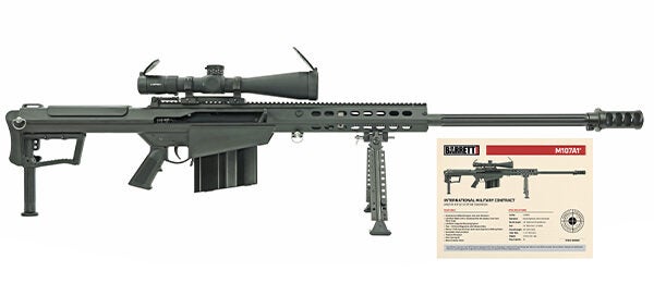 Barrett M107A1 .50BMG International Military Contract Overrun