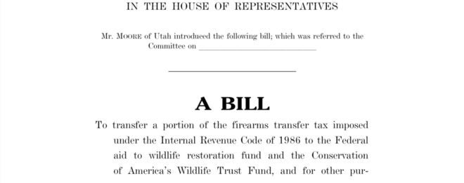 H.R. 6352: Tax Stamp Revenue Transfer for Wildlife and Recreation Act