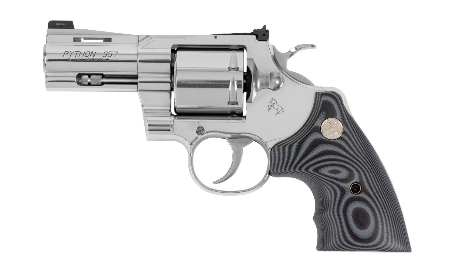 Wheelgun Wednesday: Colt Python Combat Elite .357 Magnum 3" S/S