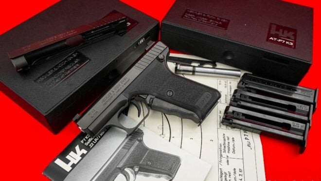 The Rimfire Report: The H&K P7K3 - The Time H&K Made A Factory 22LR P7