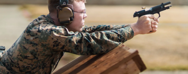 M9 and M17 in Marksmanship Competition