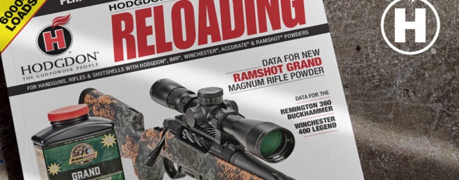 Get the Latest Load Data in The Hodgdon 2024 Annual Reloading Manual
