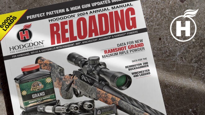 Get the Latest Load Data in The Hodgdon 2024 Annual Reloading Manual