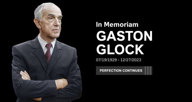 Breaking News: Gaston Glock Has Passed Away At 94