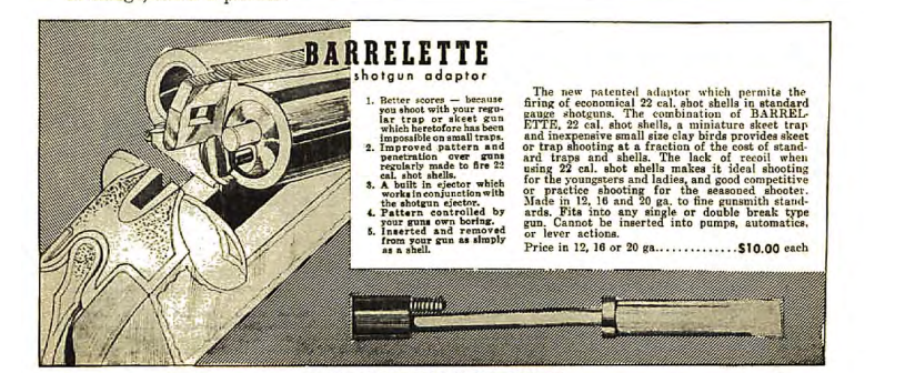 Barrelette Shotgun Adapter