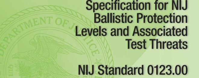 NIJ Releases New Classifications For Body Armor