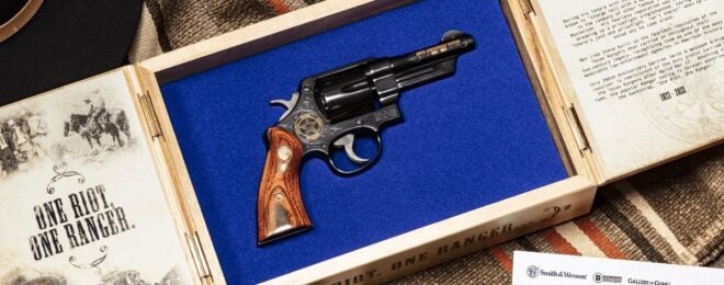 Smith & Wesson Texas Rangers Bicentennial Revolver (1)