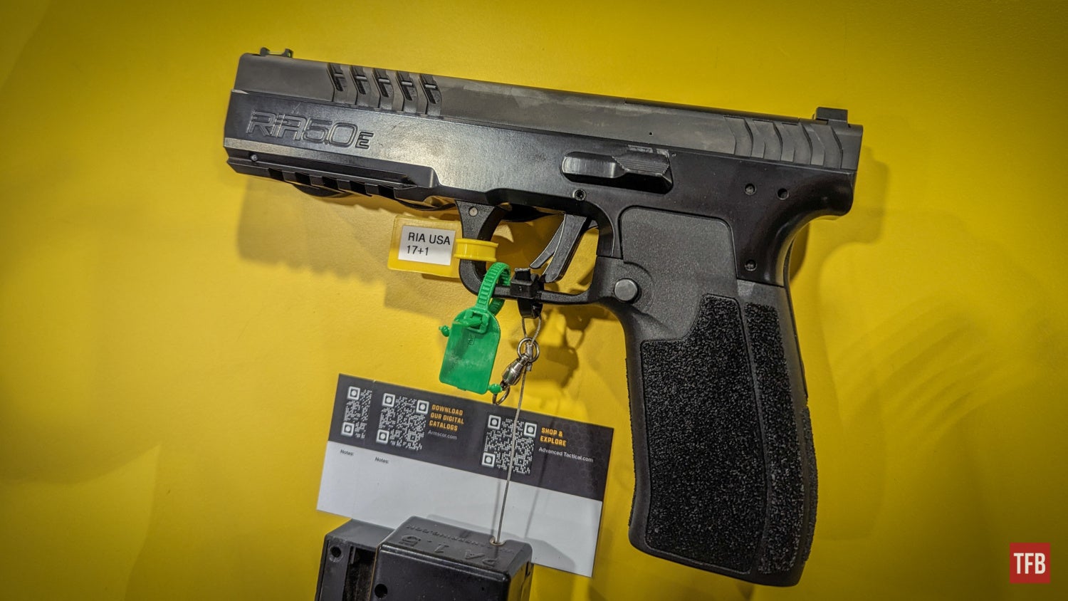 [SHOT 2024] New Rock Island Armory Enhanced RIA 5.0E Pistol