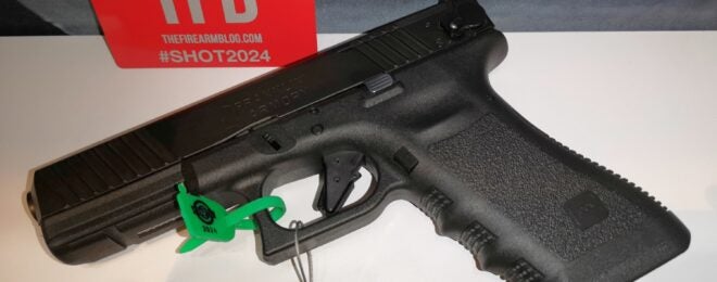 [SHOT 2024] Franklin Armory G-S223 Binary Trigger and Slide for Third Generation .40 S&W Glock 22