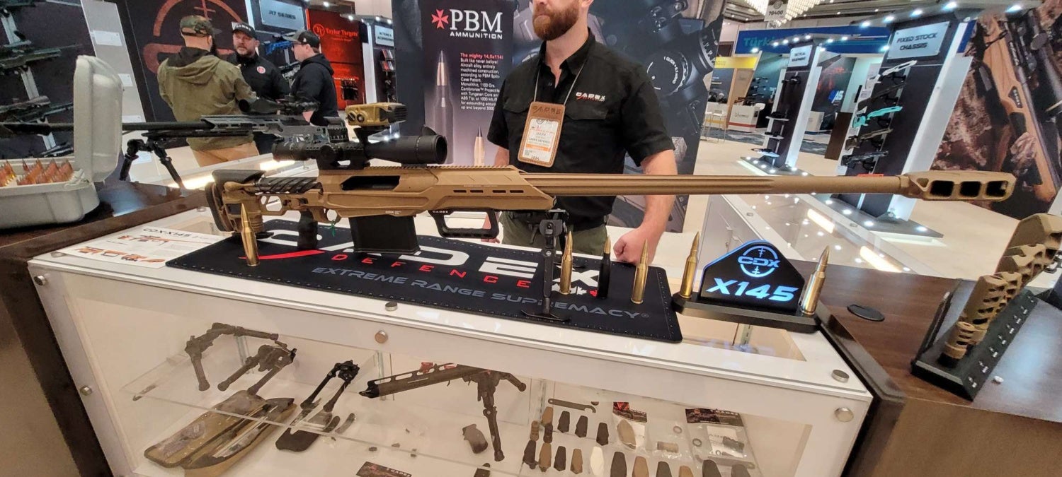SHOT 2024] Cadex Defence Introduces CDX-X145 Sniper Rifle -The Firearm Blog