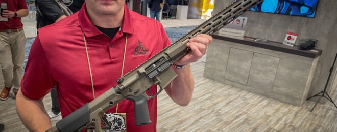 [SHOT 2024] RISE Armament Watchman XR 22 ARC Rifle, REM 700 Trigger
