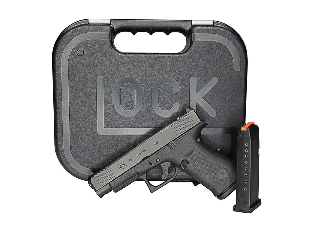The G48 comes with 10-round flush-fit magazines. 