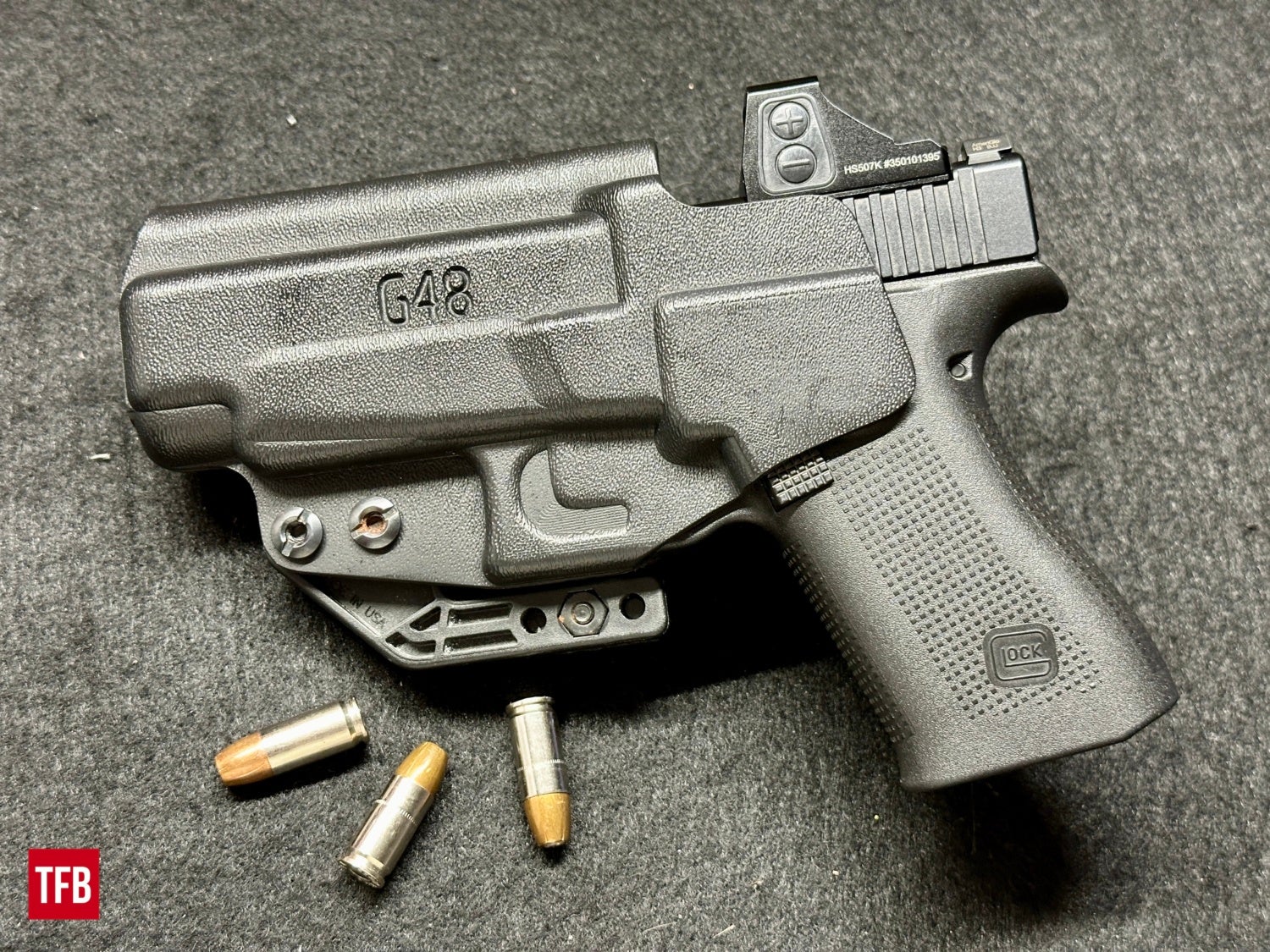 I opted to purchase a PHLster holster to EDC this G48 for several months in testing, and found it to be a thoroughly comfortable IWB concealed carry solution.