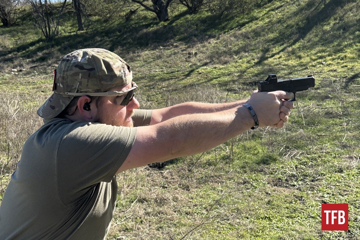 One of my range days with this svelte 9mm Glock, and it shot superbly.