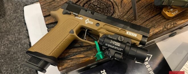 [SHOT 2024] Brouwer Announces Steel M1823 Sig P320 Grip Modules