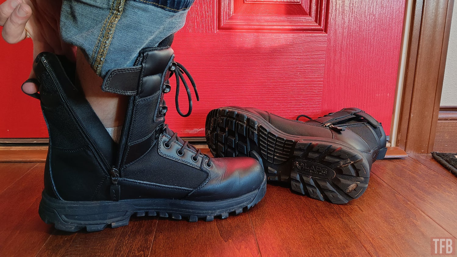 LA Police Gear Sector Side Zip Boots Review