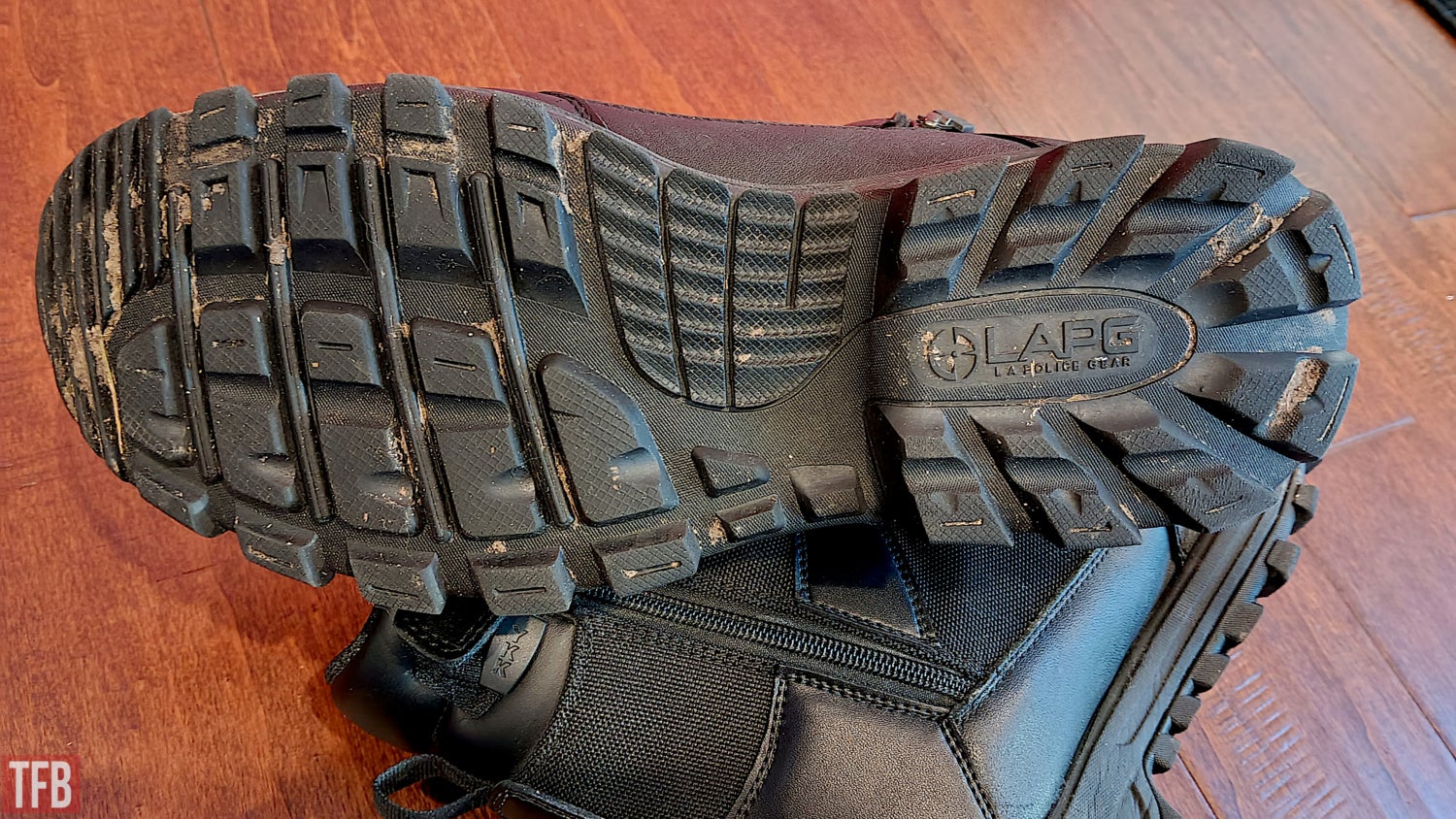 LA Police Gear Sector Side Zip Boots Review