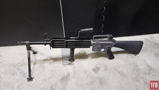 [SHOT 2024] H&R Debuts M-16A2 LMG and DOE 9mm Prototypes